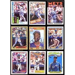 Sports Baseball Baseball Cards Darryl Strawbe