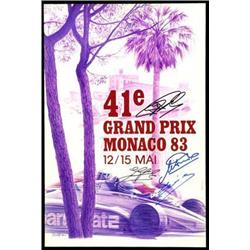 Sports Auto Racing  1983 Monaco Grand Prix mu