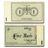 Image 1 : JUDAICA Litzmannstadt  1940, "Eine Mark" Note