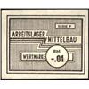 Image 1 : JUDAICA Nordhausen (Mittlebau)  RM-.01 Wertma
