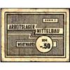 Image 1 : JUDAICA Nordhausen (Mittlebau)  RM-.50 Wertma