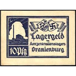 JUDAICA Orienburg  10 Pfg Lagergeld Note prin