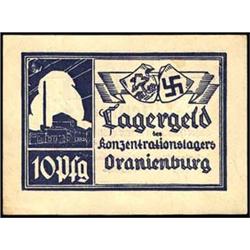 JUDAICA Orienburg  10 Pfg Lagergeld Note prin