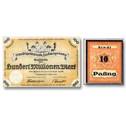 JUDAICA Currency Germany  1923, Ludwigsburg "