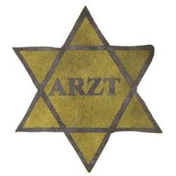 JUDAICA Armbands & Emblems   "ARZT" (Doctor) 