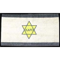 JUDAICA Armbands & Emblems   "KAPO" Armband (