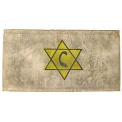 JUDAICA Armbands & Emblems   "K"(apo) Star of