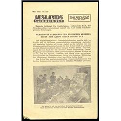 JUDAICA Fliers   Russian Surrender Fliers in 