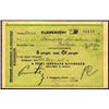 Image 1 : JUDAICA Miscellaneous   1943, 5 Pengot Receip