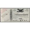 Image 1 : National Bank of North America Archival Model Stock Certificate.