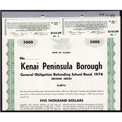 Kenai Peninsula Borough Specimen Bond.