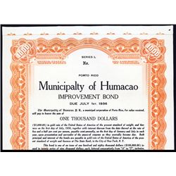 Municipality of Humacao Specimen Stock.