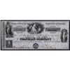Image 1 : Franklin Company Obsolete Banknote Look-alike Stock Certificate.