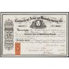 Image 1 : Connecticut Arms and Manufacturing Co. Stock Certificate Gun Manufacturer.