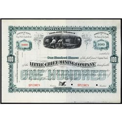 Little Chief Mining Co., Fryer Hill, Leadville Specimen.