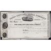 Image 1 : Cairo City and Canal Company Proof Stock Certificate.