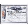 Image 1 : Staten Island Rail-Road Co. With William H.Vanderbilt Autograph as President Stock.