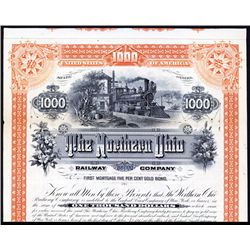 Northern Ohio Railway Co. Specimen Bond.