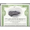 Image 1 : City and County of Honolulu Specimen Bond.