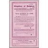 Image 1 : Kingdom of Belgium, 4% Bonds of 1936 Specimen.
