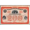Image 1 : Credito Hipotecario De Bolivia, 1869 Issue, Specimen Bond.