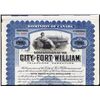 Image 1 : City of Fort William Specimen Bond.