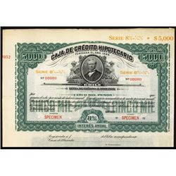 Caja de Credito Hipotecario.