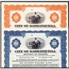 Image 1 : City of Barranquilla, 1939 Issue, Specimen Bond Pair.