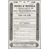 Image 1 : Province Of Westphalia, 7% Sterling Loan of 1926 Specimen.