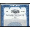 Image 1 : Manila Electric Co Bond Specimen Bond.