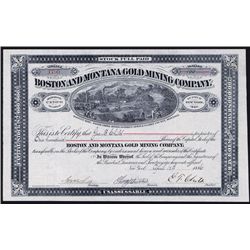 Boston & Montana Gold Mining Co.
