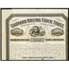 Image 1 : Colorado Rolling Stock Trust Specimen Bond.