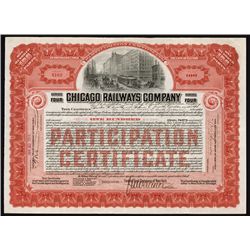 Chicago Railways Co. Shares.