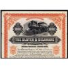 Image 1 : Ulster & Delaware Railroad Co. Specimen Bond.