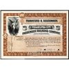 Image 1 : Frankford & Southwark Passenger Railroad Co. Stock Certificate.