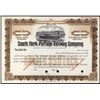 Image 1 : South Fork-Portage Railway Company Specimen Stock Certificate.
