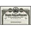 Image 1 : Memphis, Selma and Brunswick Railroad Co. Bond.