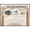 Image 1 : Green Bay & Western Railroad Co. Specimen Bond.