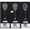Image 1 : 3 STATE HOOD QUARTER SPOON US MINT ISSUED ORIGINAL BOX