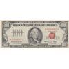 Image 1 : $100 RED SEAL LEGAL TENDER 1966 CHERRY RED SEAL