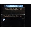 Image 1 : 1973 1974 1975 US PROOF SETS
