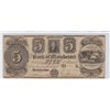 Image 1 : $5 MANCHESTER OBSOLETE MICHIGAN 1837 SUPER APPEAL