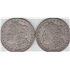 Image 1 : LOT OF 2 1880D AND 1879 $1 MORGAN