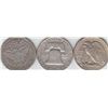 Image 2 : SILVER 1900 S BARBER 1941 WALKER 1959 DFRANKLIN HALF DOLLARS 50c