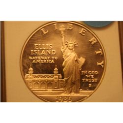 1986-S Ellis island $1 (PCGA-PF70 Cameo)