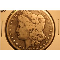 1892-CC Morgan Dollar