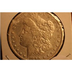 1890-CC Morgan Dollar