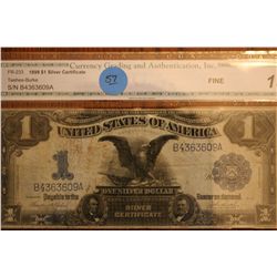 1899 $1 Black Eagle (CG&A F15)