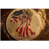 Image 1 : 1999 Enameled Silver Eagle