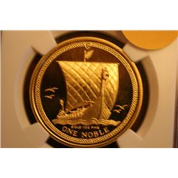 1994 Isle Of Man Gold 1 oz. (NGC-PF70)